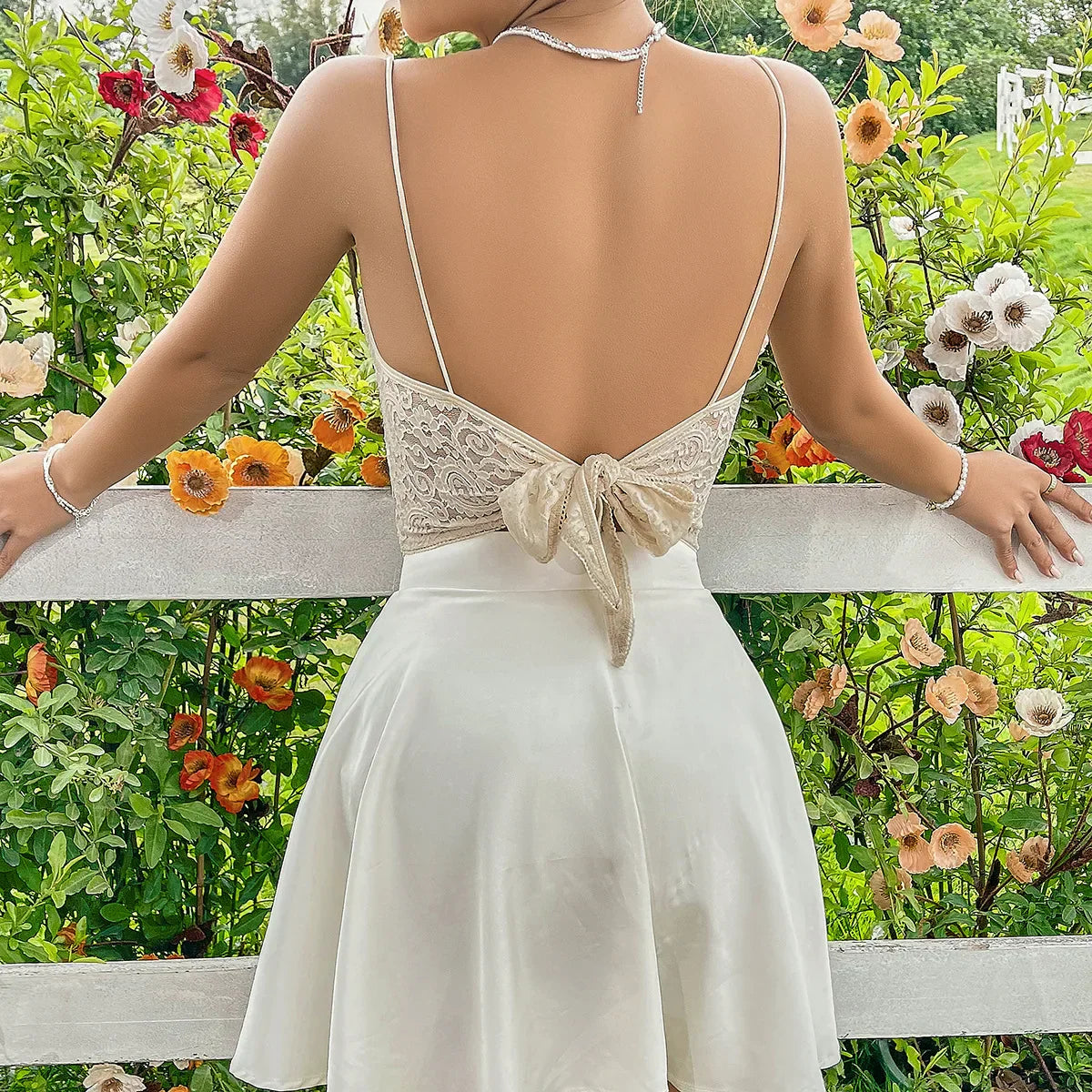 Dam Topp Ärmlös Geometrisk Design Polyester Spandex-3