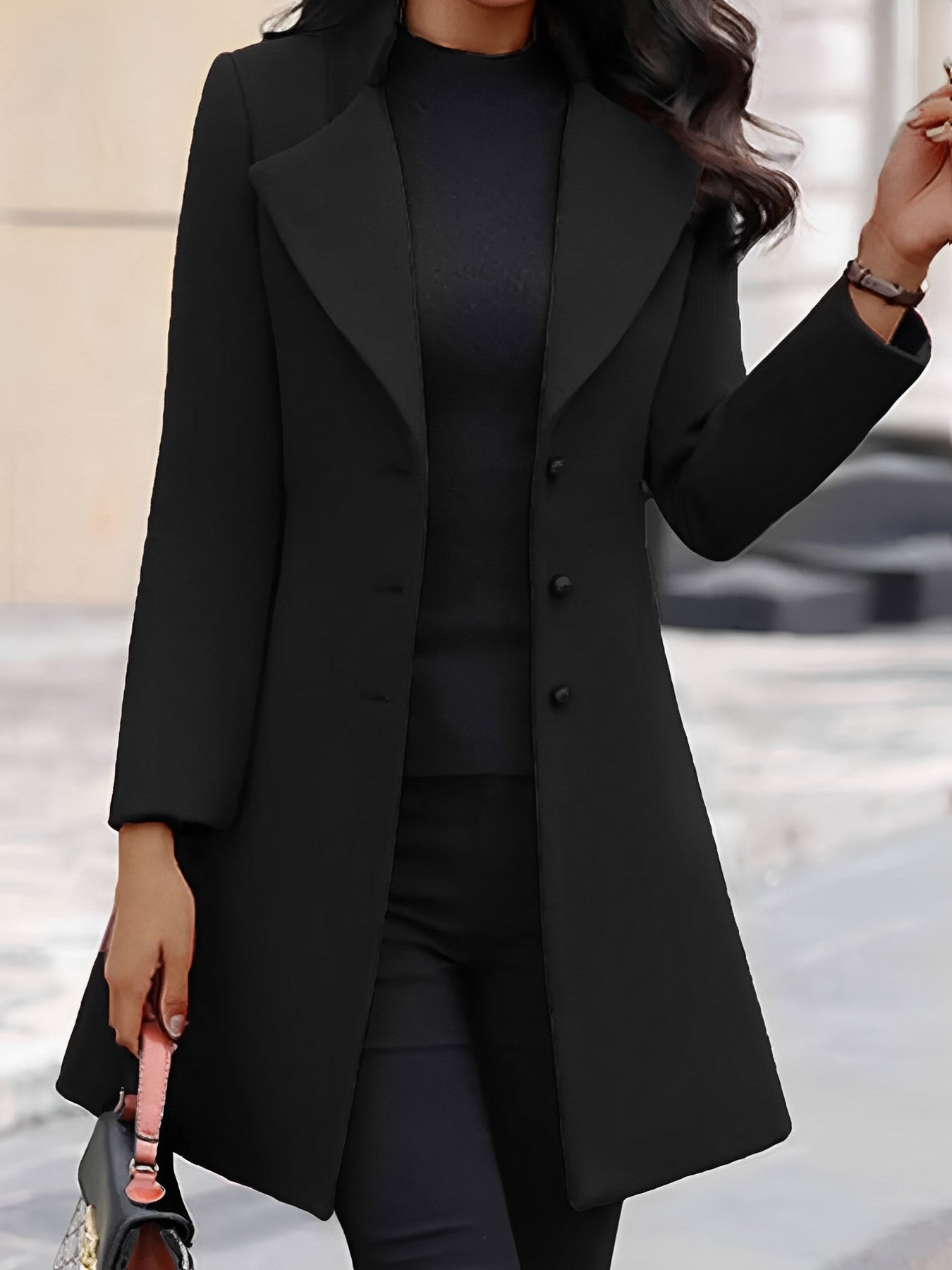 Variant image for Kvinnors Blazer Smal Passform Polyester-1