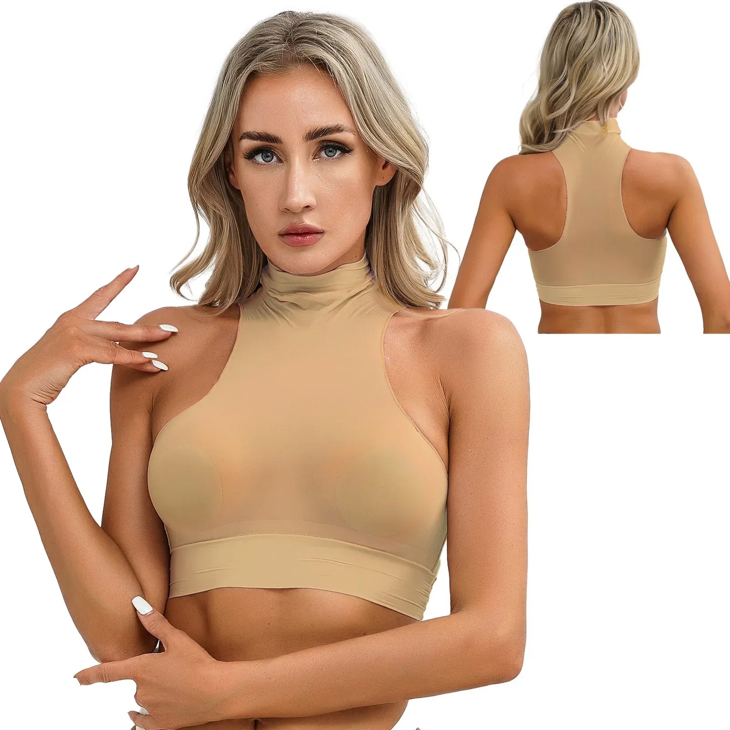 Variant image for Dam Topp Beskuren Nylon Spandex Flexibel Passform-7