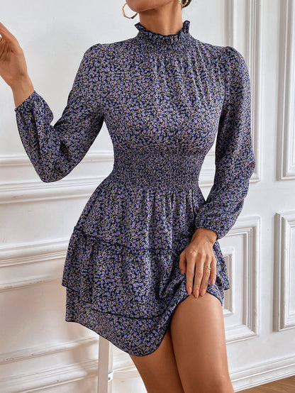 Dam Maxiklänning Blommig Design Lång Polyester Maxilängd 4