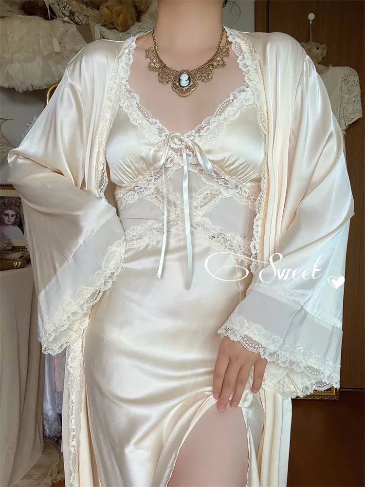 Dam Nattklänning A-linjeformad V-ringad Silke Polyester-4