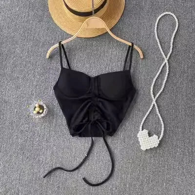 Variant image for Festtoppar Dam Bustier Kort Akryl med Blomma-16