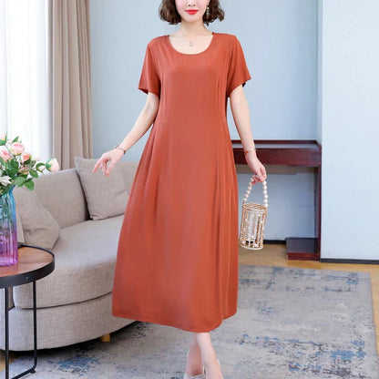 Variant image for Kvinnors Klänning Luftig Mjuk Polyester-3