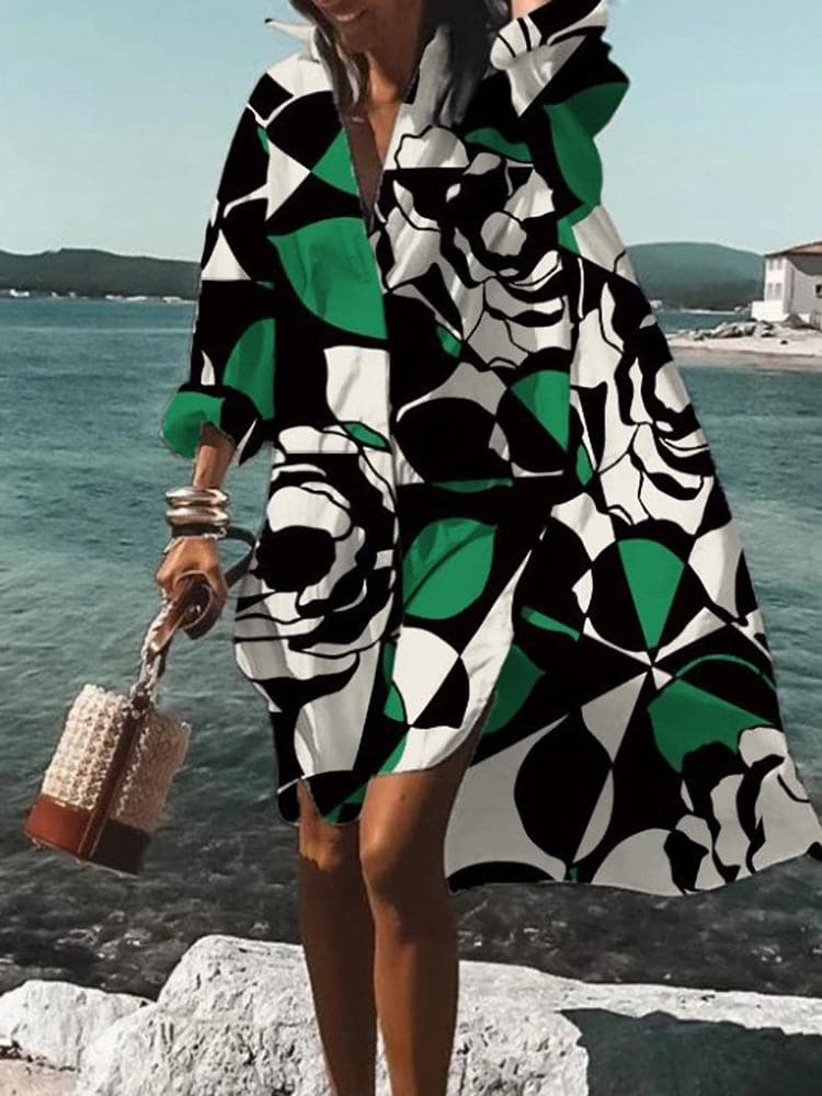 Variant image for Dam Sommarklänning Lätt och Luftig för Vardags och Fest-57