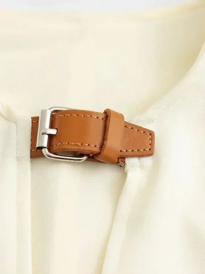 Dam Slim Fit Ärmlös Zip-Up Kropp Högkvalitativ Blandning-3