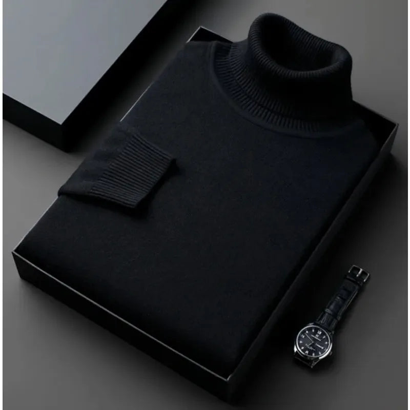 Variant image for Herr T-shirt Rullkrage Mjuk Bomull-19