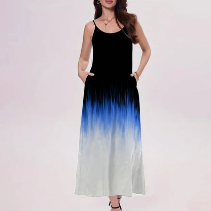 Variant image for Fina Dam Klänningar Lätt Stilren Polyester Klänning-4