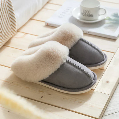 Variant image for Dam Tofflor Fodrat Material Mysiga Slip-On Design-6