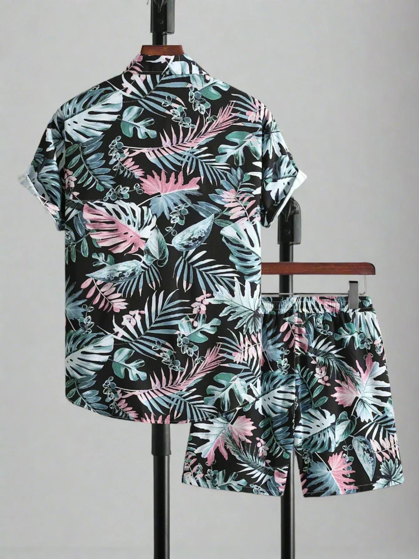 Tvådelat Set Dam Sommar Polyester Normal Passform-2