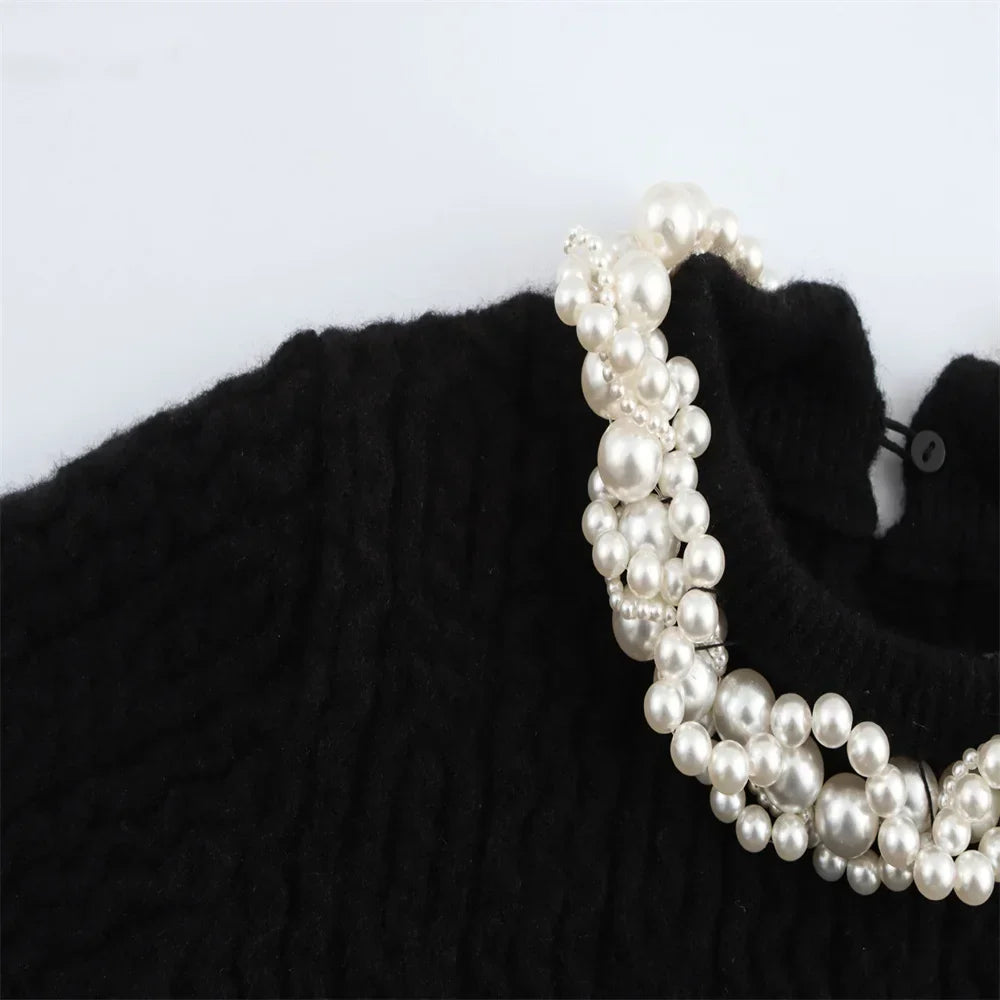 Kvinnors T-shirt med Pärlaccent Polyester-5