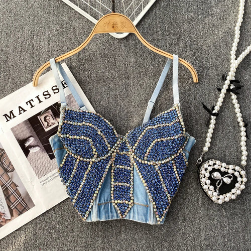 Dam Bustier Elegant Ull Polyester-1