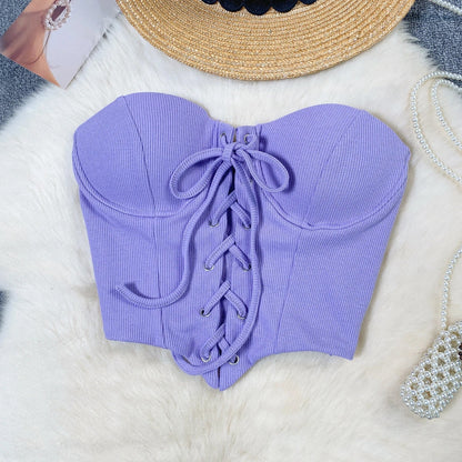 Variant image for Dam Bustier Enfärgad Polyester Klubbplagg-8