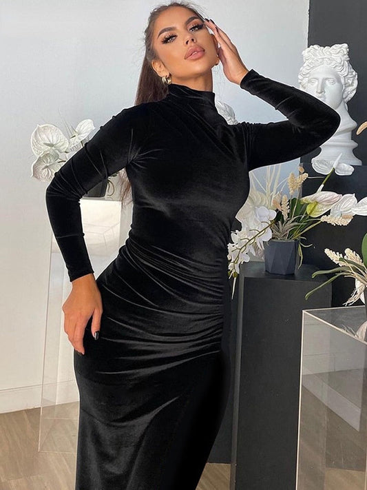 Fina Dam Klänningar Elegant Lätt Material för Sommarfest och Bröllop-1