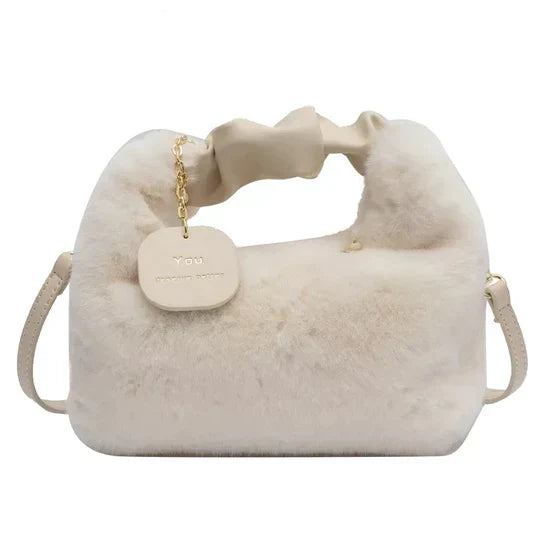Damväska Praktisk Fluffig Design Hållbart Tyg 4