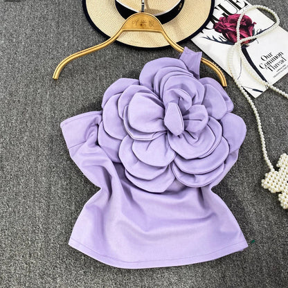 Blommönstrad Festtopp Dam i Bomull och Polyester – Patchwork Detaljer för Vardag och Fest 10