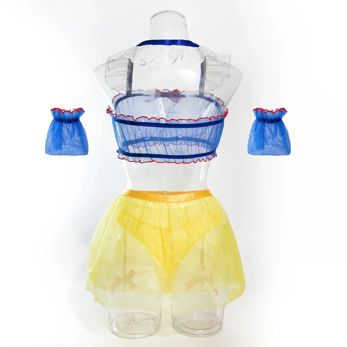 Damunderkläder Set Snygga Underkläder i Mjuk Polyester-6