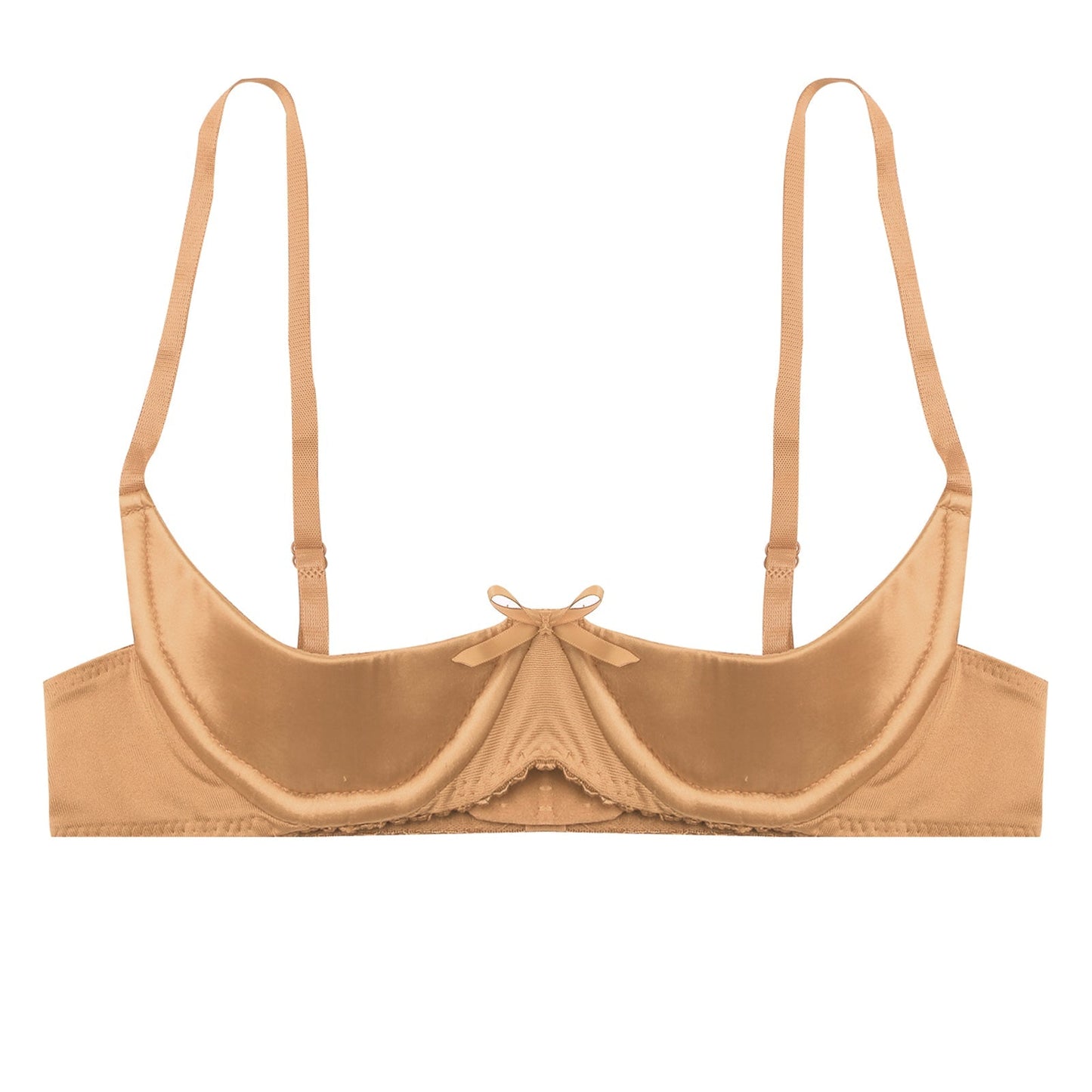 Dam BH Halv Kopp Mjuk Skum Polyester Optimal Passform-1