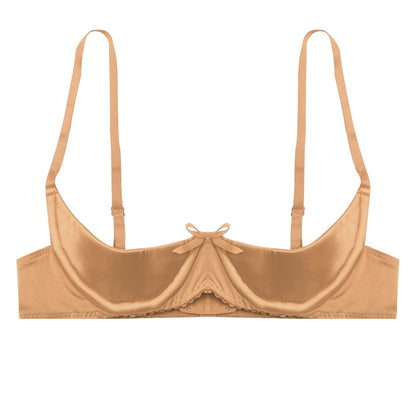 Dam BH Halv Kopp Mjuk Skum Polyester Optimal Passform-1