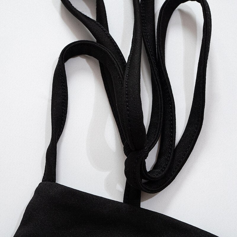 Kvinnors Miniklänning Asymmetrisk O-Hals Polyester-5