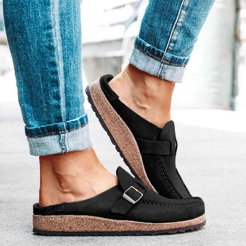 Kvinnors Loafers Mocka Elegant Bekväm Slip-On 1