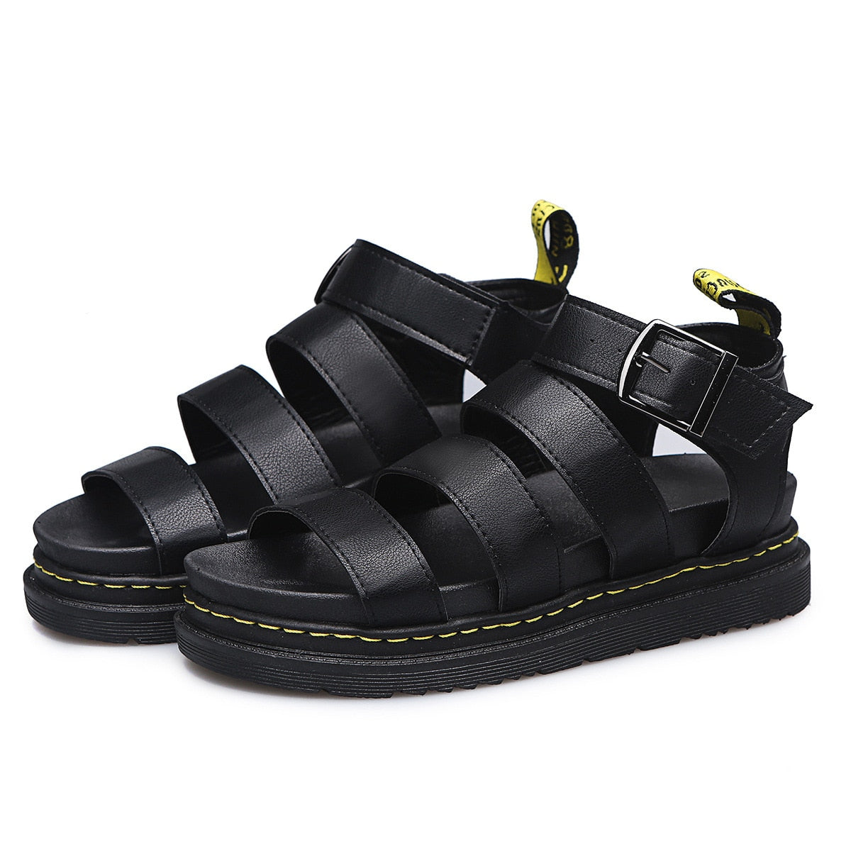 Herr Sandaler Läder Ergonomisk Design Hållbar Komfort 2