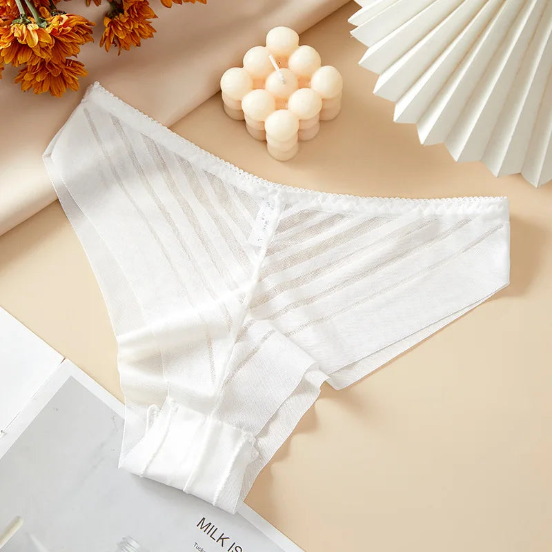 Variant image for Dam G-strängbyxor Medelhög Bomullsblandning-17