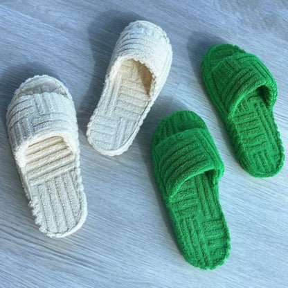 Sandaler Dam med Platt Design i Gummi och PU-material – Bekväma och Lätta för Sommarbruk 2