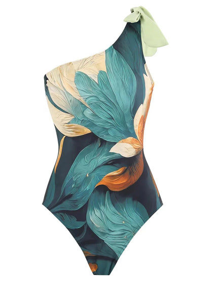 Dam Bikiniuppsättning Rüschen Spandex Polyester 2