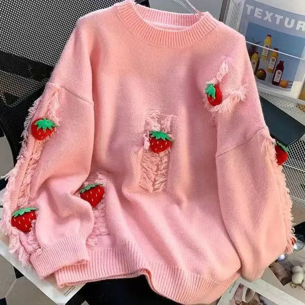 Variant image for Dam Tröja Glittrande Polyester Rund Hals-16