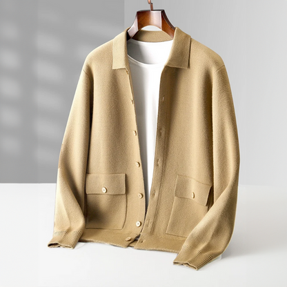 Variant image for Stickad Dam Tröja Polokrage Handstickad Ull-1