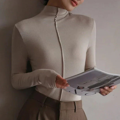 Elegant Kvinnotopp i Polyester med Normal Passform - Modern Design för Vardags och Fest, Finns i S till XL 5