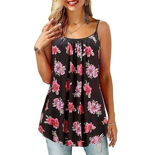 Dam Blus Lätt Polyester Elegant Design-1