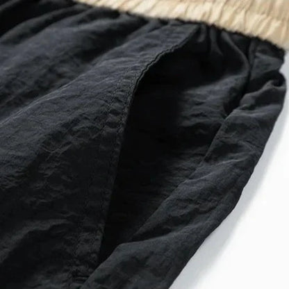 Herr Shorts Ventilerad Nederkant Justerbar Snörning 100% Bomull-5