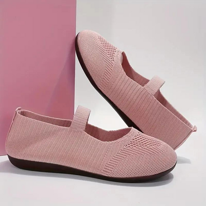 Kvinnors Slip-On Skor Sportig Högkvalitativ Duk-3