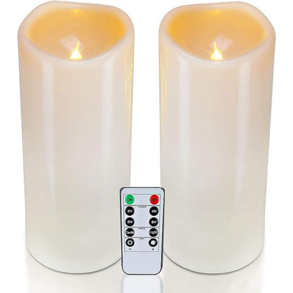 Variant image for Utomhus Ljus Duo Vattentålig Flameless Med Fjärrkontroll-5