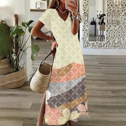 Variant image for Kvinna Lätt Klänning Minimalistisk 100% Bomull-7