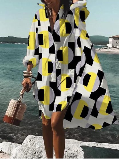 Variant image for Dam Sommarklänning Lätt och Luftig för Vardags och Fest-64