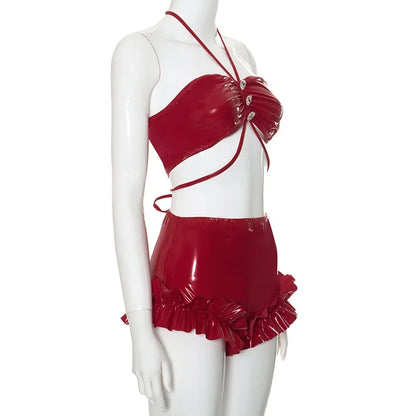 Dam Träningsshorts Avslappnad Polyester Spandex-3