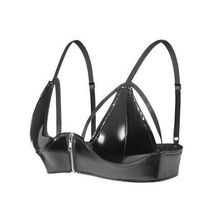 Dam Festtoppar Monokrom Polyester Spandex 2