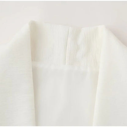 Dam Kort Quiltad Väst Polyester-5