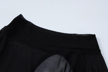 Dam Maxiklänning A-linjeformad Polyester Ankellång-6