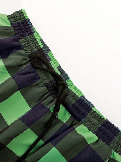 Dam Tvådelat Set Mönstrad Polyester-5