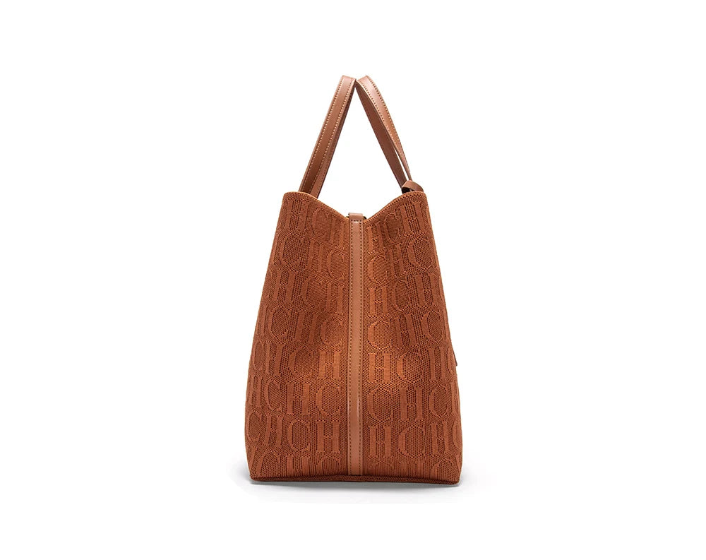 Unisex Spelväska Handtag Bomull Modern Design-5