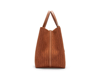 Unisex Spelväska Handtag Bomull Modern Design-5