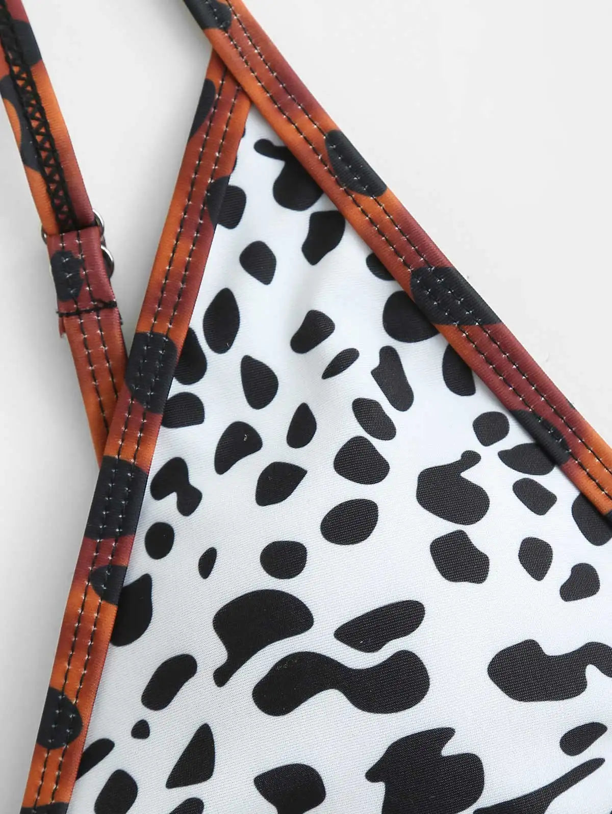 Dam Festtopp Dalmatian Prickmönster 100% Bomull 4