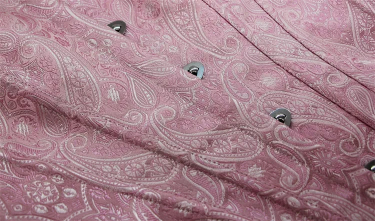 Dam Bustier Ärmlös Polyester Spandex med Tryckdesign och Broderier-6