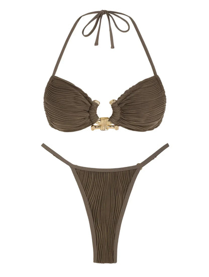 Damernas Bandeau Set Stödjande Polyester Spandex-5