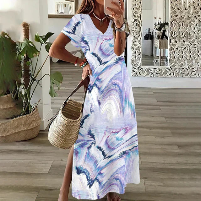 Variant image for Kvinna Lätt Klänning Minimalistisk 100% Bomull-55