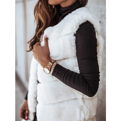 Variant image for Dam Fleeceväst Sportig Stil Mjuk Polyester-12