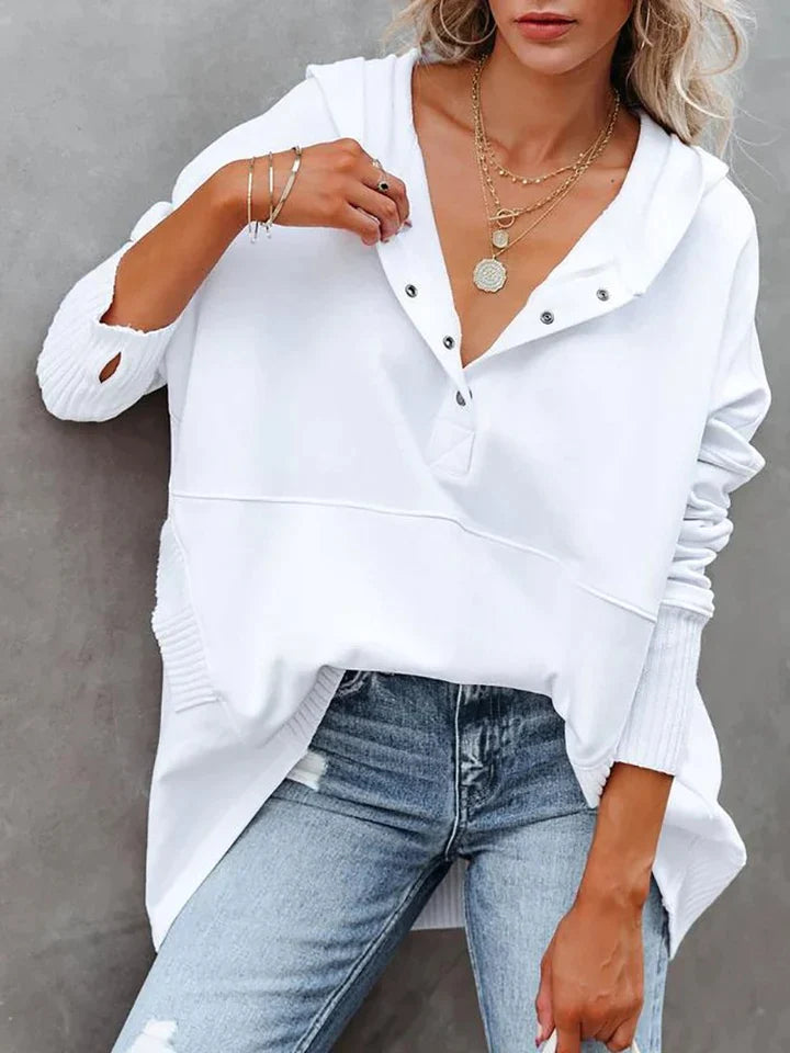 Variant image for Dam Hoodie V-Hals Polyester-1